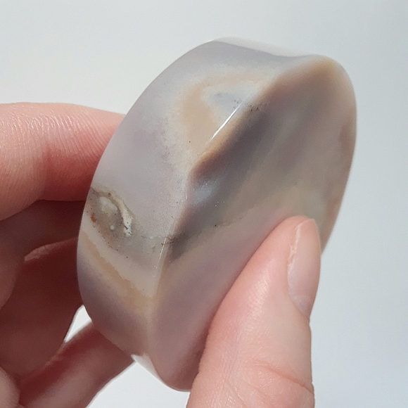 Pink Amethyst Disc *dent* - Picture 4 of 4